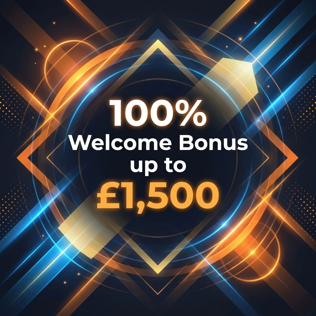 100% Welcome Bonus up to £1,500